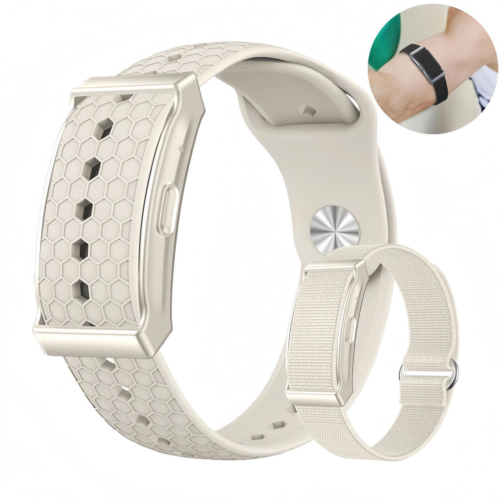 Screenless Smart Bracelet with Health Monitoring