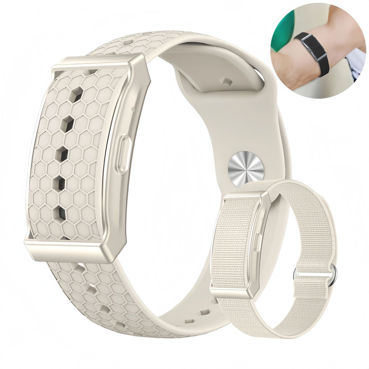Screenless Smart Bracelet with Health Monitoring