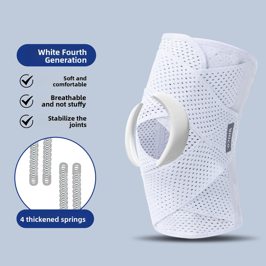 Breathable Sports Knee Pads with Spring Support