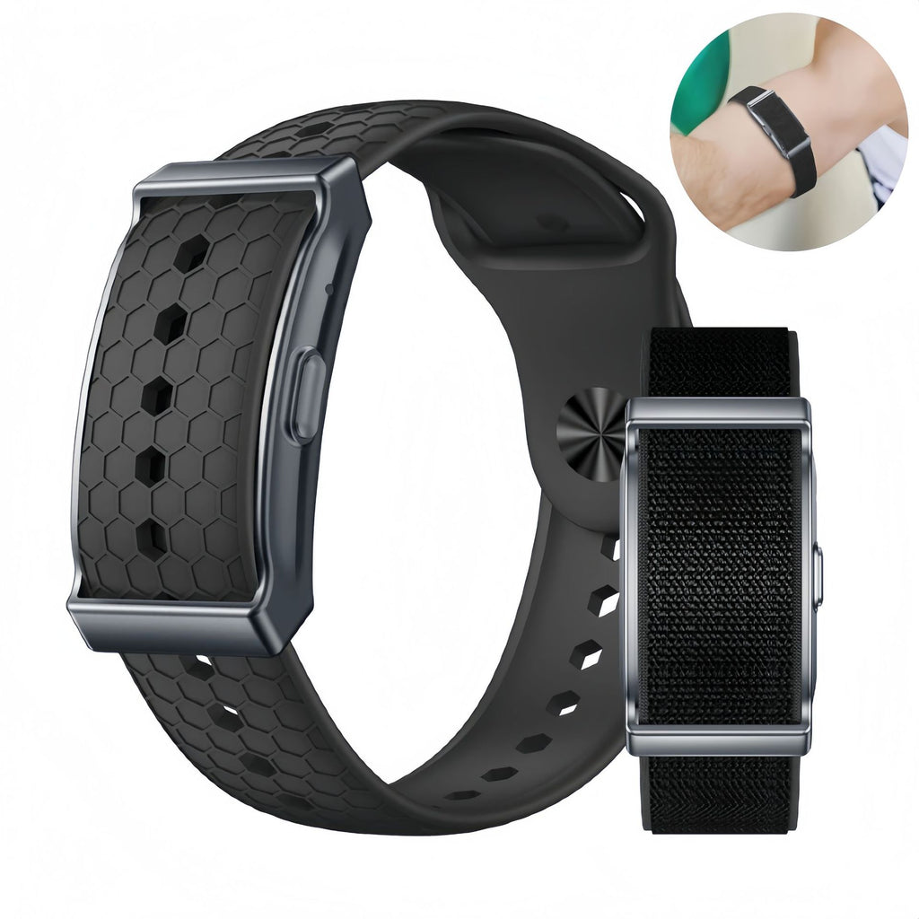 Screenless Smart Bracelet with Health Monitoring